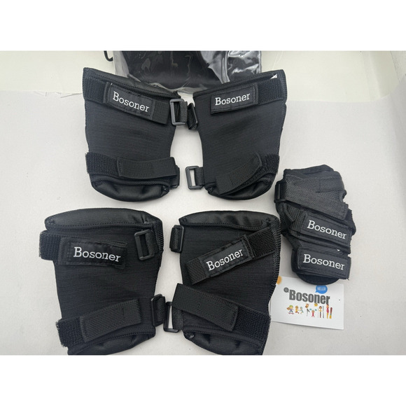 Kids Adult Wrist Elbow Knee Pad Skateboard Bike Protective Gear Guard Kit *READ - Picture 9 of 13